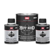 SEM HR010 Hot Rod Black Kit, Matte Black Single Stage Topcoat System, Quart Kit picture