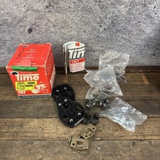 Vintage Time Cleat Parts Lot Black Lemond Box France 425g Road Bike picture