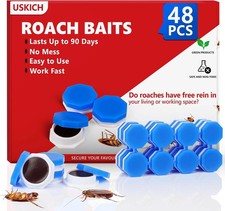 48 PCS Cockroach Gel Bait Roach Killer Powerful Roach Repellent Bait Trap picture