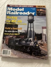 Model Railroader Magazine April 2000 Build Feed Mill White LEDs F3 picture