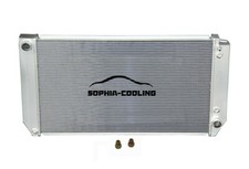 CC1523 3 Row Aluminum Radiator Fit 1994 - 2000 GMC Suburban Diesel V8 Engine picture