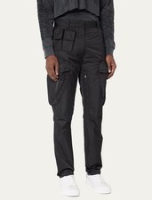 1200$ 2022 Givenchy Black Cargo Easy Pants Size 38 Unisex made in Italy  picture