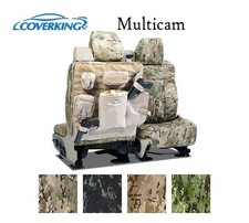 Coverking Custom Tactical Seat Covers Ballistic Multicam - Pick Color And Rows picture