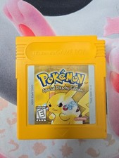Pokemon Yellow Version (Game Boy) Authentic + New Save Battery - Tested picture