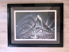 Robert Hoppe “Shall We Dance” Signed Lithograph  43”x 34” picture