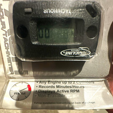 Hardline Products Digital Inductive Tach/Hour Meter RPM Tracker HR-8061-2 picture