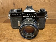 *Near Mint ++* Pentax SPF Spotmatic F Black Film Camera SMC Takumar 55mm F/1.8 picture