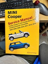 Mini Cooper Service Manual - Bentley Publishers - like new condition picture