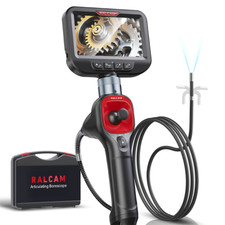 SCOPIX 4Way 720° Articulating Borescope Industrial Endoscope Inspection Camera picture