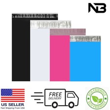 Poly Mailers Multi Colors - 6x9 7.5x10.5 9x12 10x13 12x15.5 14.5x19 19x24 24x24 picture