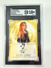 2017 WWE Topps Undisputed  Becky Lynch Autograph 9/10 picture