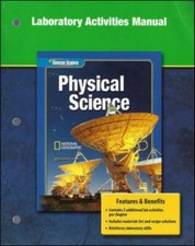 Glencoe Physical Science, Laboratory Activities Manual, Student Edition (Glenc.. picture