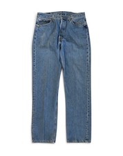 Vintage Levi’s 501XX Blue Men’s Button Fly Denim Jeans Size 32 X 34 USA picture