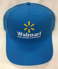 Walmart Spark Light Blue Embroidered Cotton/ Mesh Cap Adjustable BRAND NEW picture