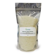 White Beeswax Pastilles Beads 100% Pure & Natural Made in USA Bulk 4 oz to 23 lb picture