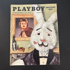 Vintage Playboy Magazine December 1954 Vol. 2, No. 1 Anniversary Marilyn Monroe picture