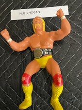 Vintage 1984 LJN WWF Hulk Hogan Figure Series 1 WITH ORIGINAL BELT picture