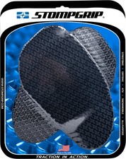 Stomp Grip Icon Profile Large Universal Street Bike Tank Grips - Black picture