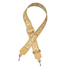 Loewe Anagram Strap In Jacquard And Calfskin - Sahara C073T87X01.6715 picture
