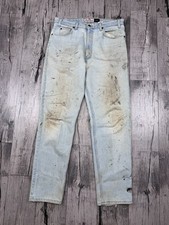 Vintage Levis 540 Jeans Mens 36x30 Blue Denim Bootcut Straight Denim Zip USA  picture