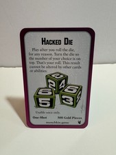 Hacked Die Munchkin Shadowrun Promo Steve Jackson Games SJG picture