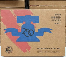 2026 P & D U.S. Uncirculated Mint Set - Sealed - Sold out at Mint picture