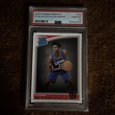 2018-19 Panini Donruss Shai Gilgeous-Alexander Rookie PSA 10 read description ￼ picture
