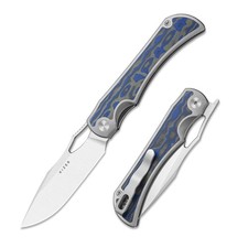 Kizer Allure Folding Pocket Knife S45VN Blade Titanium&Micarta Handle Ki4763LDA1 picture