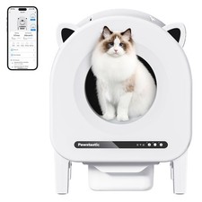 PAWSTASTIC SELF CLEANING LITTER BOX 68 L AUTOMATIC CAT LITTER - Scratch & Dent picture