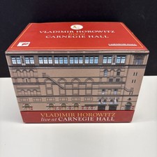 VLADIMIR HOROWITZ ‎– LIVE AT CARNEGIE HALL 41CD+ DVD. Great Set picture