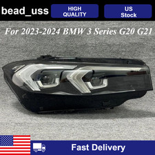NEW RH Headlight Headlamp Shadow Line LED 2023-2024 For BMW 3 Series G20/G21 picture