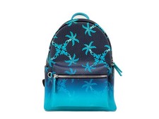 MCM Stark Palm Tree Leather Backpack Bookbag picture