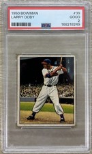 1950 Bowman Larry Doby #39 PSA 2 picture
