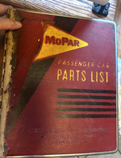 VINTAGE 1961 1962 MOPAR CHRYSLER PASSENGER CAR PARTS LIST HUGE MANUAL QUICK SHIP picture