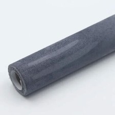 Black Alcantara Style Self Adhesive Car Interior Vinyl Wrap Faux Suede picture