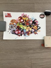 SDCC 2024 Exclusive Giveaway BIG MARVEL POSTER BY SKOTTIE YOUNG  12 X 18 picture