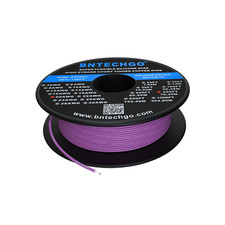 Bntechgo 20 Gauge Silicone Wire Spool 250 Ft Purple Flexible 20 Awg Stranded picture