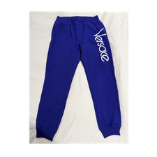 Versace Royal Blue Joggers with Embroidered Logo picture
