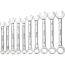 Klutch Mini Wrench Set, 10-Pc., Metric picture