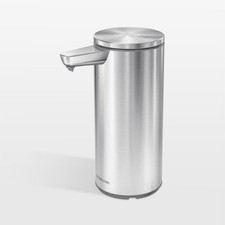 Simplehuman 9oz Sensor Pump, Touch-Free Hand Soap Dispenser, Brushed  picture