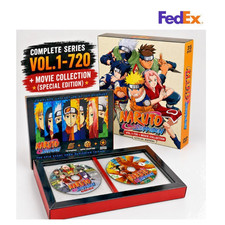DVD - Naruto Complete Collection Episode 1 - 720 End + 11 Movies English Dubbed picture