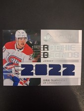 2022-23 UD Sp Game Used Edition - Rookie Blends Jersey Juraj Slafkovsky /150 picture