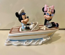 Lenox Disney Cruising The Waves With Minnie & Mickey Mouse Figurine picture