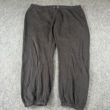Bobbie Brooks Plus Size 3X Black Sweatpants Elastic Waist Drawstring Joggers picture