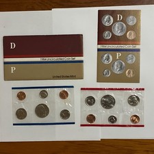 1984 P D UNCIRCULATED COIN SET picture