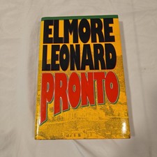 Pronto Elmore Leonard 1993 First Edition First Printing HC DJ Raylan Givens picture