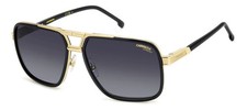 CARRERA SUNGLASSES CARRERA 1071/S 2M2 BLACK GOLD/GRADIENT GREY LENS picture