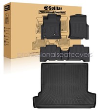 For 2003-2009 Toyota 4Runner 5 Seats TPE Floor Mats Liners & Trunk Cargo Liner picture