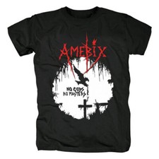 Vtg Amebix Band Gods No Masters Cotton Unisex All Size Black Tee Shirt picture