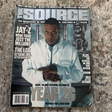 The Source Magazine #124 Jan 2000 Jay-Z, The LOX, Dr. Dre, DMX Hip Hop  picture